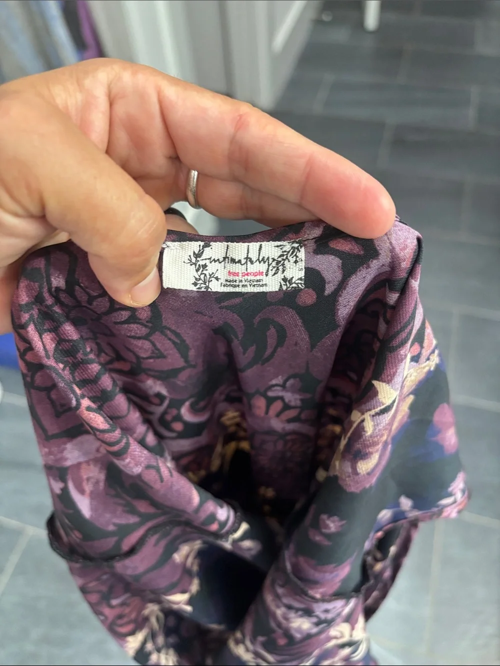 NWOT Free People Intimately Worth The Wait Bias Slip Dress